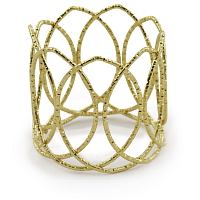 Кольцо для салфетки 4,5*4см золотой Noble 