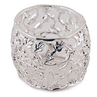 Кольцо для салфеток 4*3см Виноград Серебро серебряный