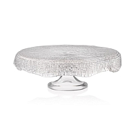 Тортница 22см на ножке Diamante IVV