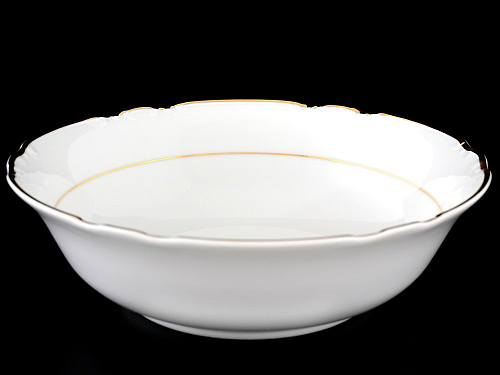 Салатник 23см 1шт Отводка золото