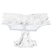 Кабаретница 36см на ножке Crown Max Crystal