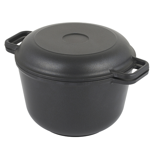 Казан с крышкой-сковородой 5л Tantal Werner Gipfel