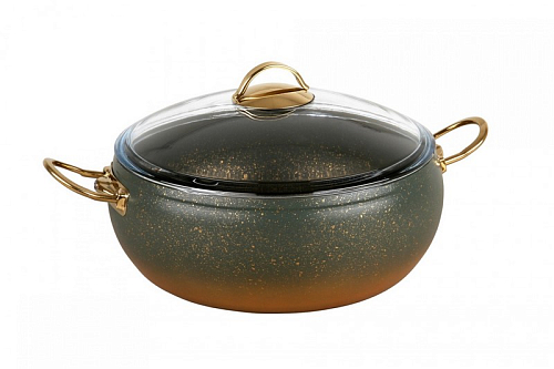 Кастрюля 6,6л (28 х 11,5 см) с а/п покрытием OMS Кастрюля 6,6л (28 х 11,5 см) с а/п покрытием OMS