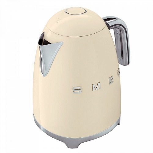 Чайник электрический 1,7л Smeg кремовый Стиль 50-х гг Чайник электрический 1,7л Smeg кремовый Стиль 50-х гг