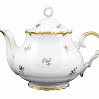 Чайник 0,7л Мейсенский цветокQueen's Crown