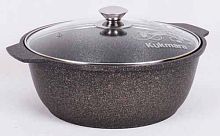 Кастрюля-жаровня 3л со стек. кр Granit ultra Original Кукмара