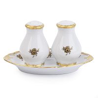 Набор для специй 3пр Золотая Роза Queen's Crown