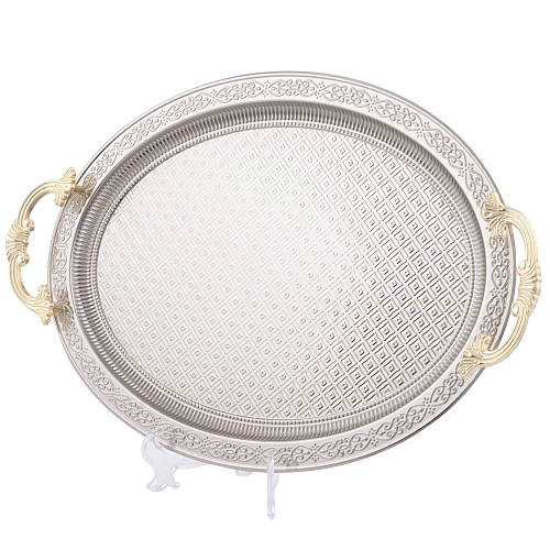 Поднос с ручками Silver