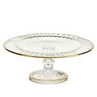Тортница 22см на ножке Diva Platinum Rim Pallme Konig