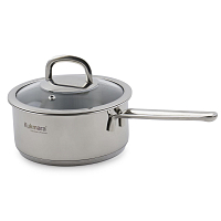 Ковш 1,2л 16см со стекл. крышкой Safia  Kukmara