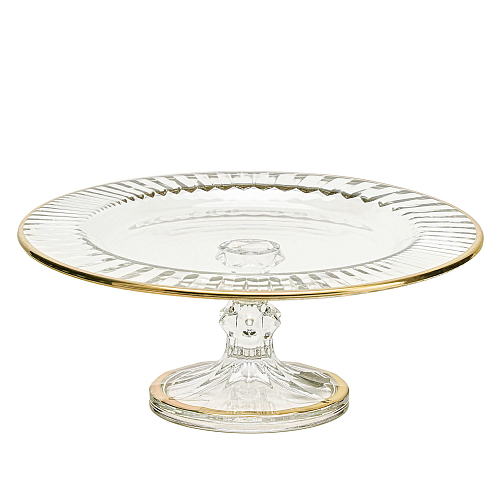 Тортница 22см на ножке Diva Platinum Rim Pallme Konig