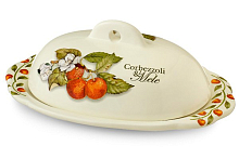 Маслёнка 22,5см Итальянские фрукты Nuova Cer