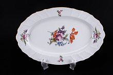 Блюдо овальное 36см Лопух (3шт кор) Bernadotte