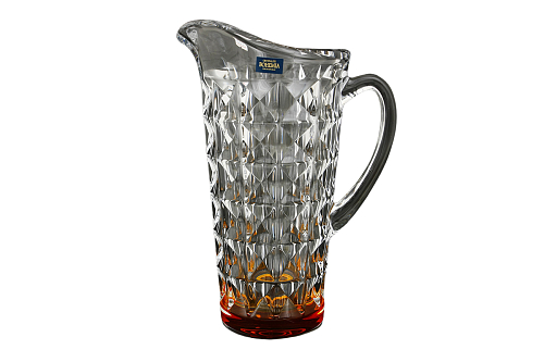 Графин 1,25л Diamond желтый Crystalite Bohemia