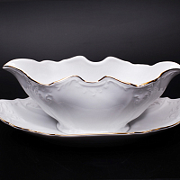 Соусник 0,5л Белый узор Bernadotte