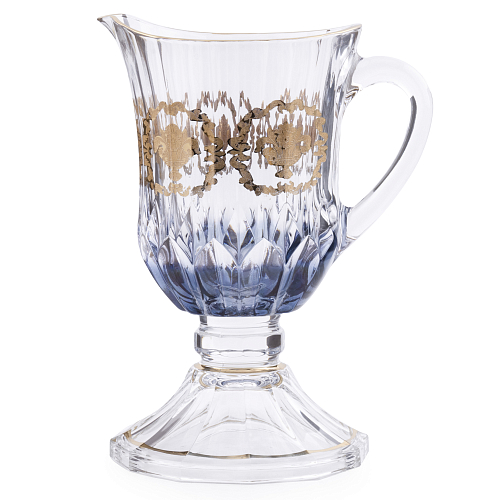 Графин на ножке Dec.Russian Blu