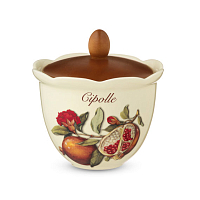 Банка для сыпучих продуктов 16см 0,8л Гранат Nuova Cer