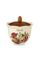 Банка для сыпучих продуктов 16см 0,8л Гранат Nuova Cer