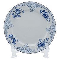 Набор тарелок 21см 6шт Синие розы Bernadotte