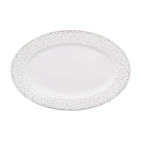 Блюдо овальное 22см 1шт Repast Жемчуг