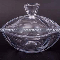 Конфетница 18см с крышкой Smile Crystalite Bohemia