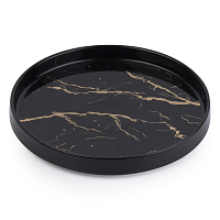 Набор тарелок 20,5см 2шт черные Fantasy