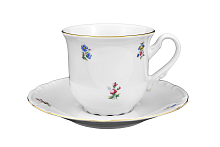 Набор чайных пар 135мл 6шт Constance Мелкие цветы