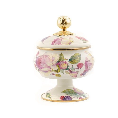 Сахарница с крышкой Rose