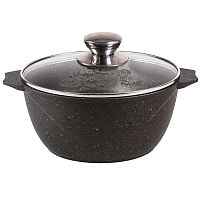 Кастрюля 5л с крышкой Гранит Black Мечта