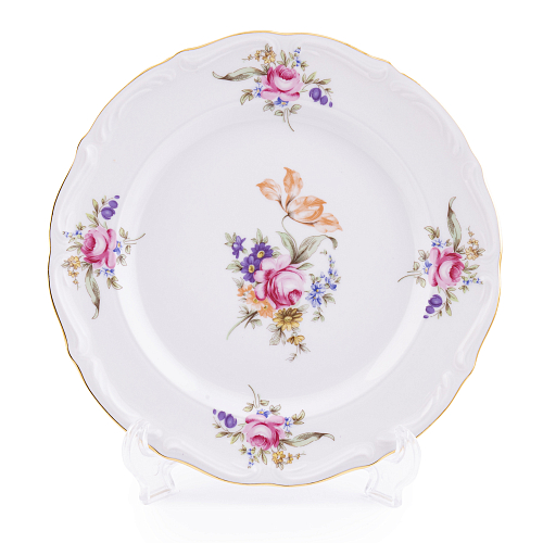 Набор тарелок 25см 6шт Repast Мейсенский букет Набор тарелок 25см 6шт Repast Мейсенский букет