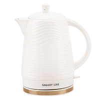Чайник электрический 1,9л белый Galaxy Line