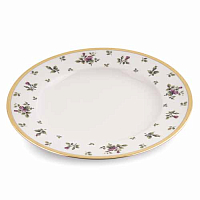 Блюдо круглое 32см Constanza Creme Primavera Gold Falkenporzellan