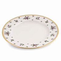 Блюдо круглое 32см Constanza Creme Primavera Gold Falkenporzellan