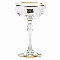 Набор креманок 220мл 6шт America'20s Bormioli Rocco Golden Rim