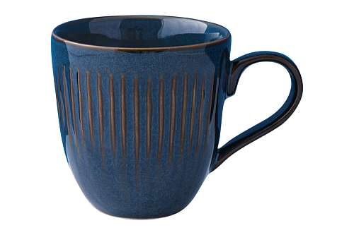 Кружка 0.35л (синий) без инд.упаковки Gallery  Easy Life