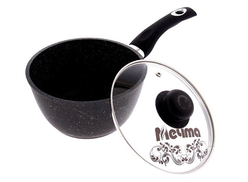 Ковш 1,2 со стек крышкой Гранит Star Мечта