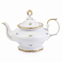 Чайник 1,35л Мейсенский цветок Queen's Crown