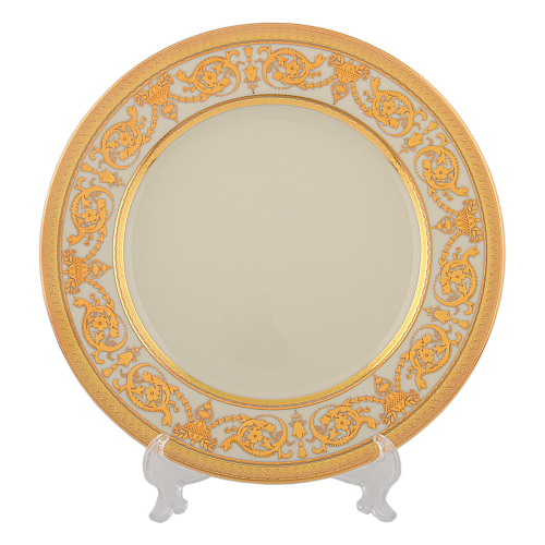 Блюдо круглое 32см 1шт Imperial Cream Gold
