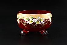 Тройножка 13см золото гранат(кор=36шт) Star Crystal