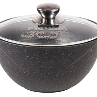 Казан 6л Гранит black Мечта