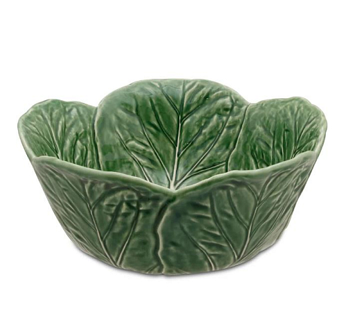 Салатник 29,5см Капуста green Bordallo Pinheiro