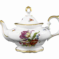Чайник 1,35л  Мейсенский букет Queen's Crown