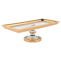 Рулетница 40см н/н хрусталь с золотом Фелиция Crystal HeArt