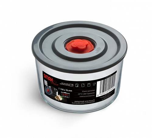 Контейнер с крышкой 0,35л