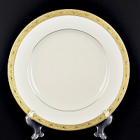 Тарелка 27см 1шт Constanza Creme Gold 3064 Falkenporzellan