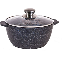 Кастрюля 5л с крышкой Гранит Star Мечта