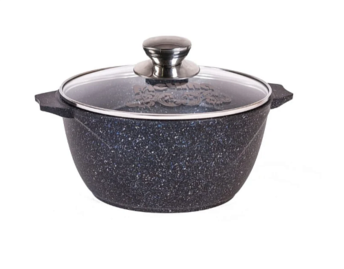Кастрюля 5л с крышкой Гранит Star Мечта
