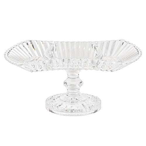 Менажница 33см на ножке Crown Max Crystal