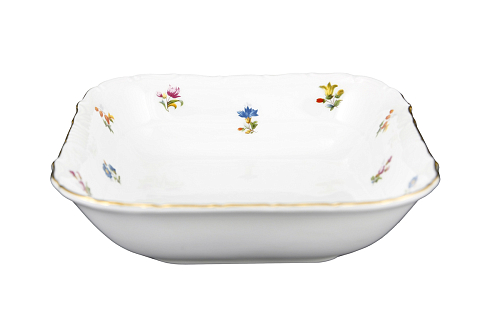 Салатник 16см квадратный 1шт Мелкие цветы Jeremy