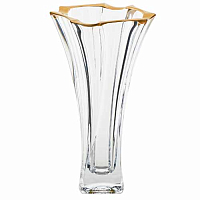 Ваза 32см Neptune Mat Gold Max Crystal